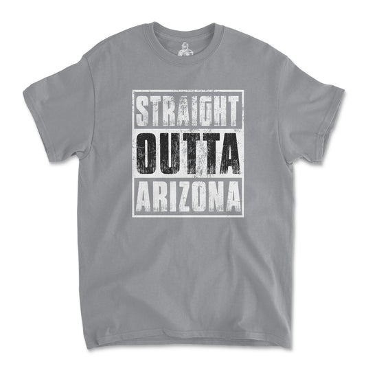 Short Sleeve T Shirt - Straight Out Of Arizona