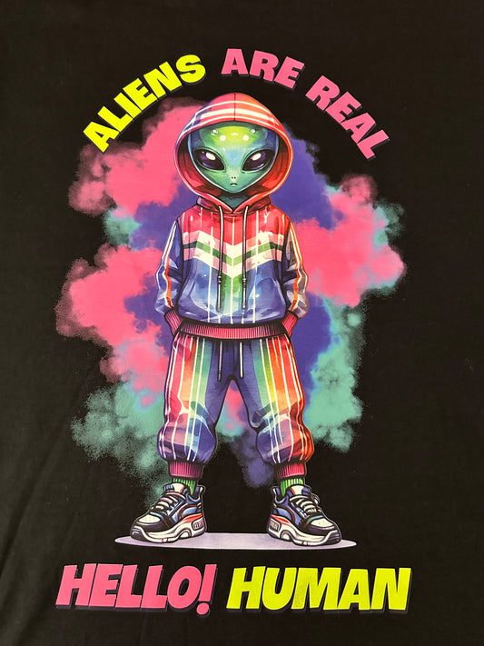 Short Sleeve T Shirt - Aliens are Real