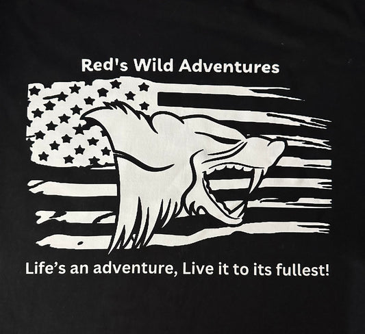 Short Sleeve T Shirt - Red's Wild Adventures